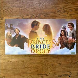 The Princess Bride Opoly Board Game - Toy Vault - 2014 - Unplayed Open Box
